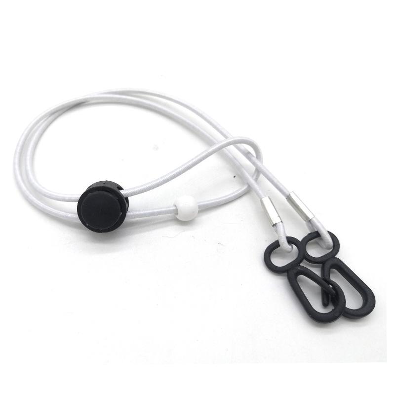 Cordão Criativo para Máscara Multifuncional Corda Colorida para Pendurar Cordão Durável para Máscara Com Tira Protetora para Orelhas Decoração DIY da Moda