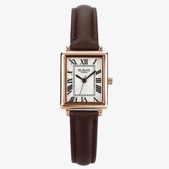Secreto Leather Womens Watch_Brown. ST5502