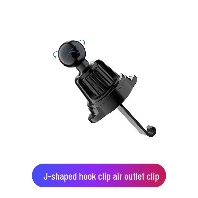Universal Car Phone Holder: Suction Cup, Vent Clip, Adhesive Tripod for Flat Surfaces
