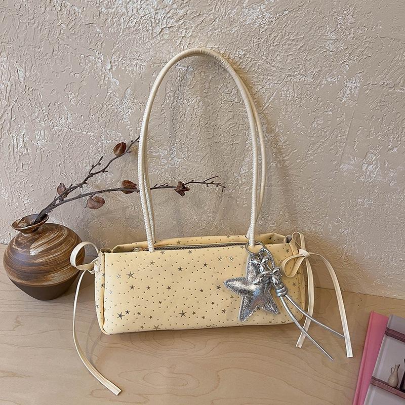 Sternenhimmel Frühling Pendeln Hundertfädige Schulter-Ellenbogen-Tasche Modische Handtasche Umhängetasche