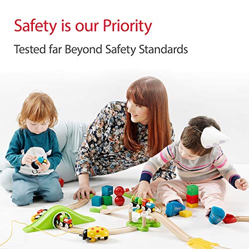 BRIO My First Beginner Set [18-Piece Set] 33727, Ages 18+ [Toy, Wooden Toy, Wooden Rail Set, Gift for Birthdays/Christmas]