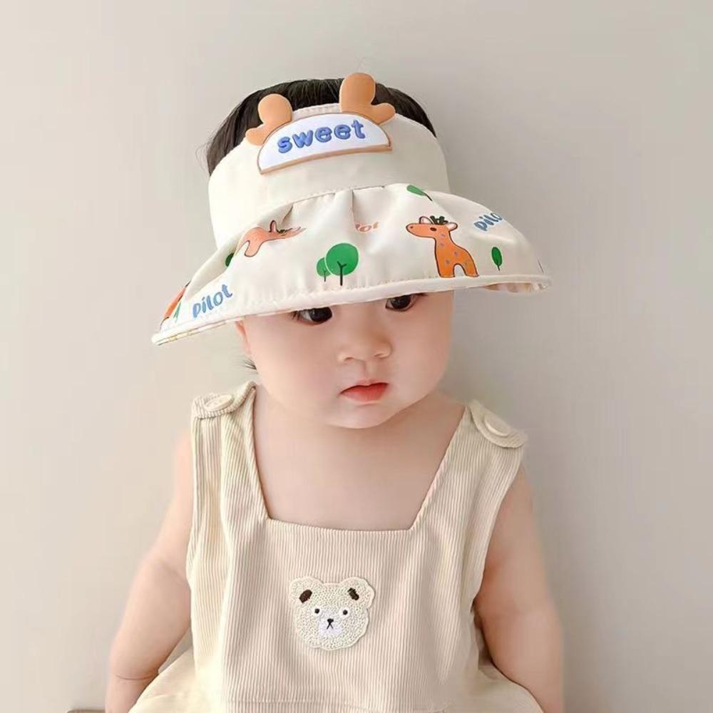 Thin Section Infant Hat Breathable Baby Cap New Sun Visor Hat  Summer