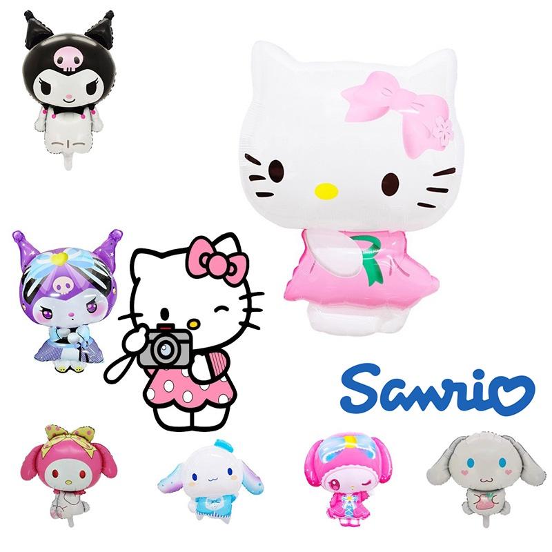 Colorful Sanrio Character Aluminum Foil Balloons For Kids' Birthday Party Decorations Unique And Magical!