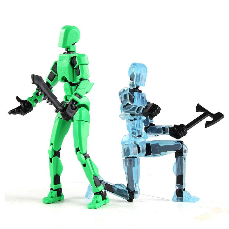 3D Multi-Jointed Movable Shapeshift Robot Creative Printed Mannequin Dummy Action Model Doll Toys Kid Decora For Girl Boys Gifts