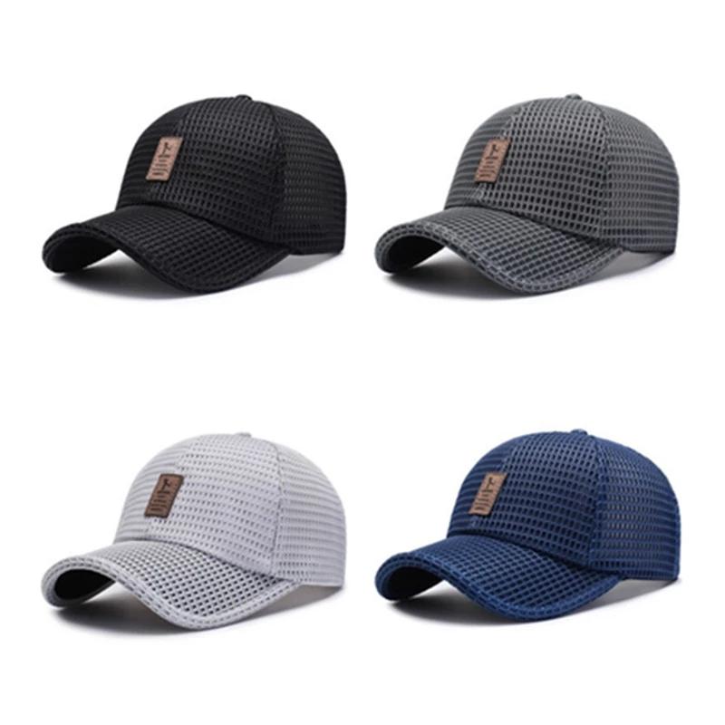 Buy Outdoor Breathable Fishing Hat Summer Mesh Baseball Cap Men and