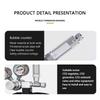Built-in Check Valve CO2 Bubble Counter Double Head Single Head Non Return Bubble Counter Aluminium Construction