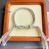 Tibetan Wealth Gods Handmade Eight-Strand Braided Bracelet with Green Tara Thangka