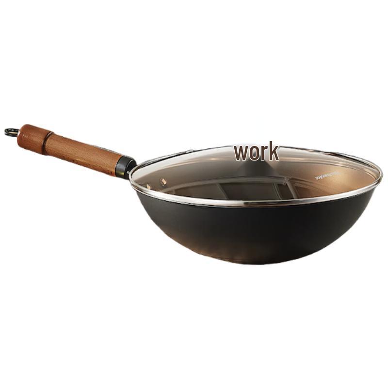 Joyoung Titanium Iron Rust-Proof Wok