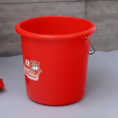 Xinrongda 18L Portable Thickened Red Plastic Bucket