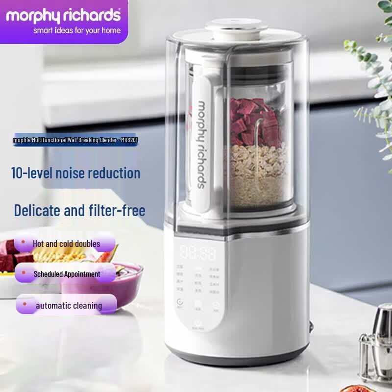 Morphyrichards MR8201 Silent Blender & Food Processor CN plug (adapter included)