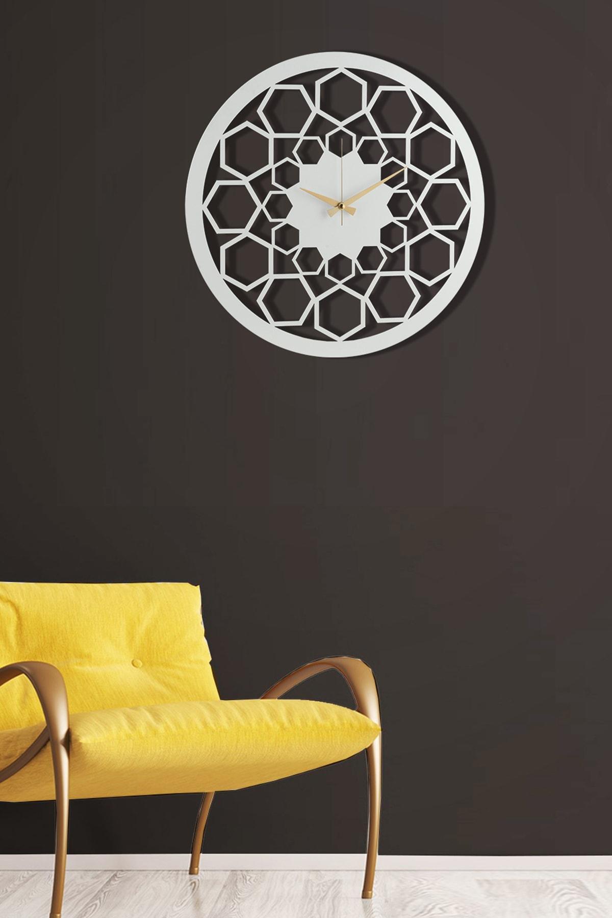 

Muyika Sed Металлические белые настенные часы 50х50см Mds-50 50x50