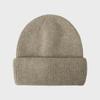 New Autumn and Winter Pure Cashmere Wool Hat for Women Warm Double Sided Thickened Versatile Casual Hat Fashionable Solid Color Knitted Hat