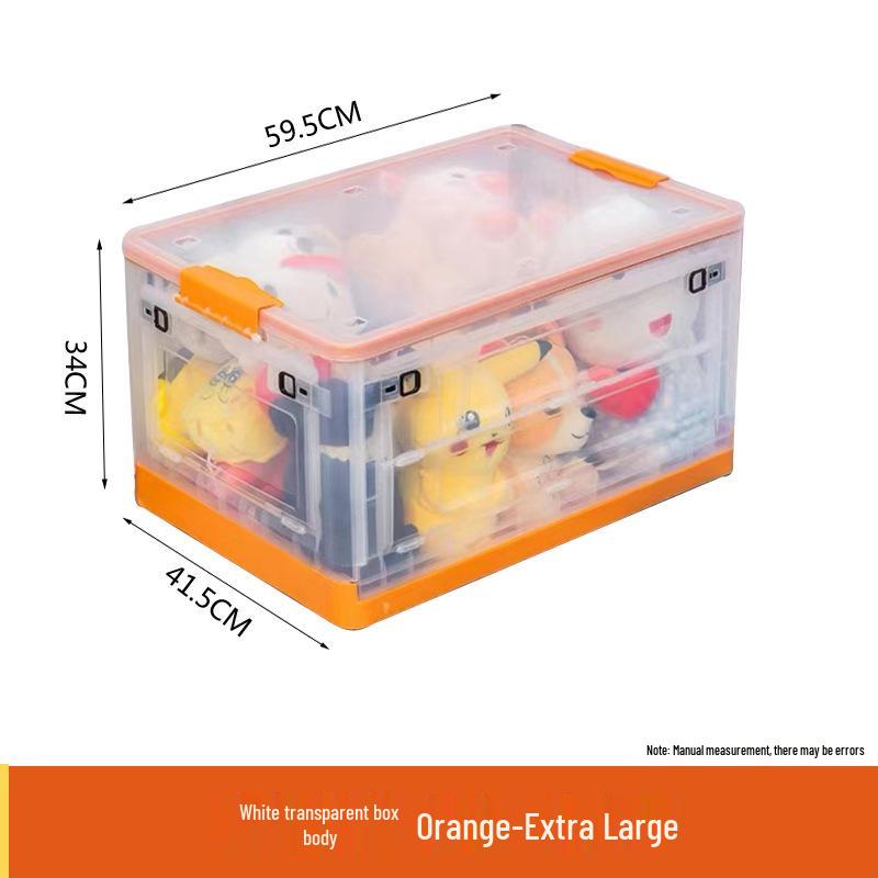 Extra Large Multifunctional Folding Storage Box with Lid