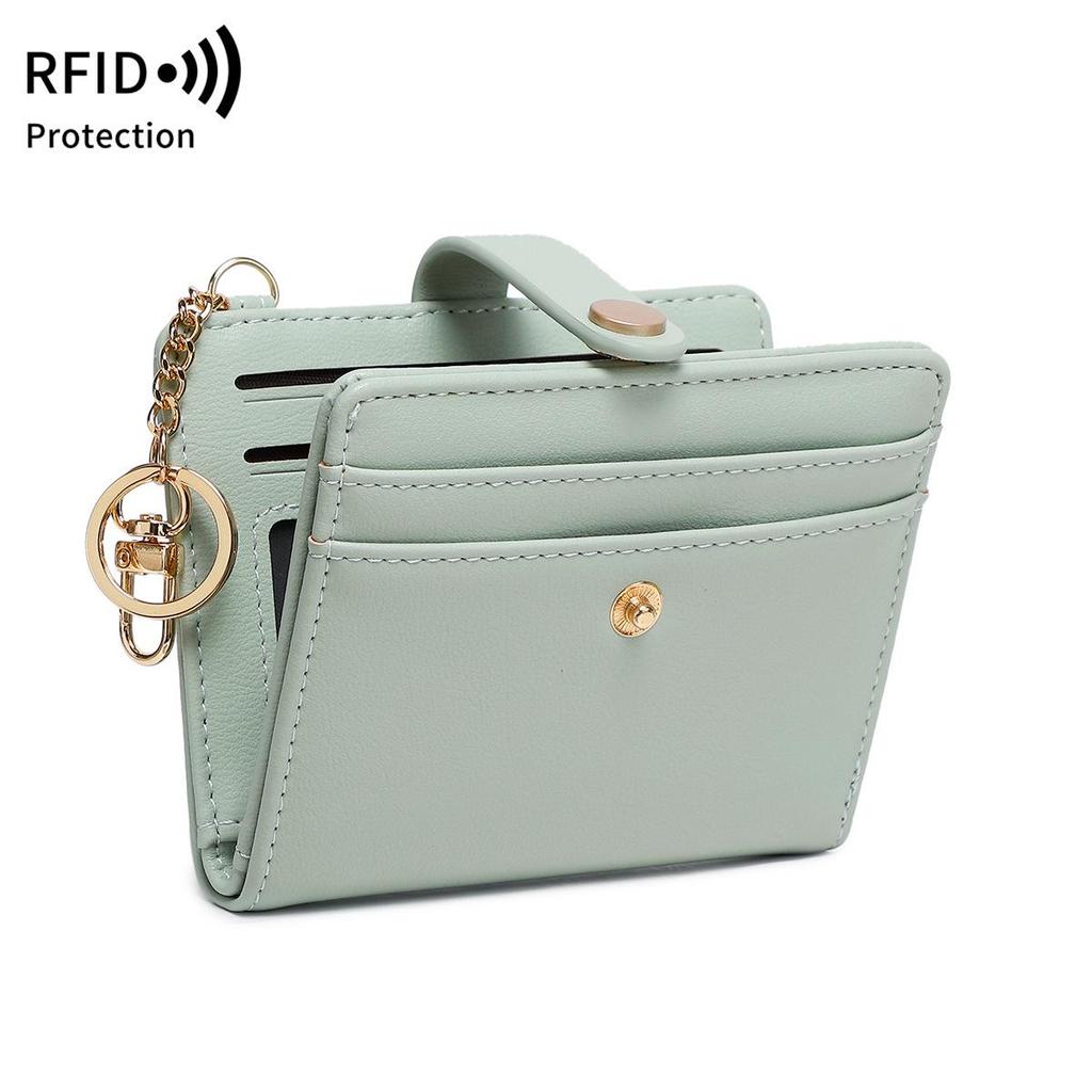 Women's RFID Anti-Theft Slim Bifold Wallet and Card Holder