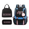 School Season Student Schoolbag Digital Printing Polyester Backpack Cartoon Satchel Pencil Case
