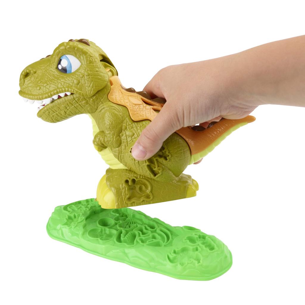Hasbro Rex the Chomper Wheat Clay E1952 Authentic Dinosaur Play Set Play-Doh