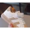 Unisex Kids' Casual Sneakers, Versatile Spring/Autumn Baby Walking Shoes, Children's Kindergarten White Shoes & Infant Footwear.