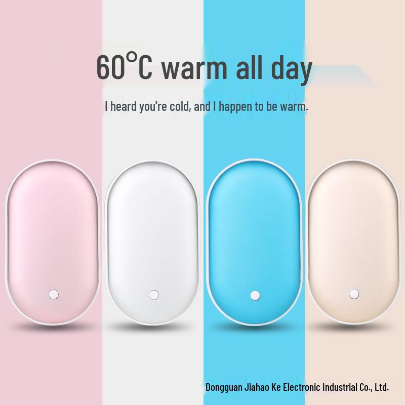 Rechargeable Pebble Hand Warmer and Charger