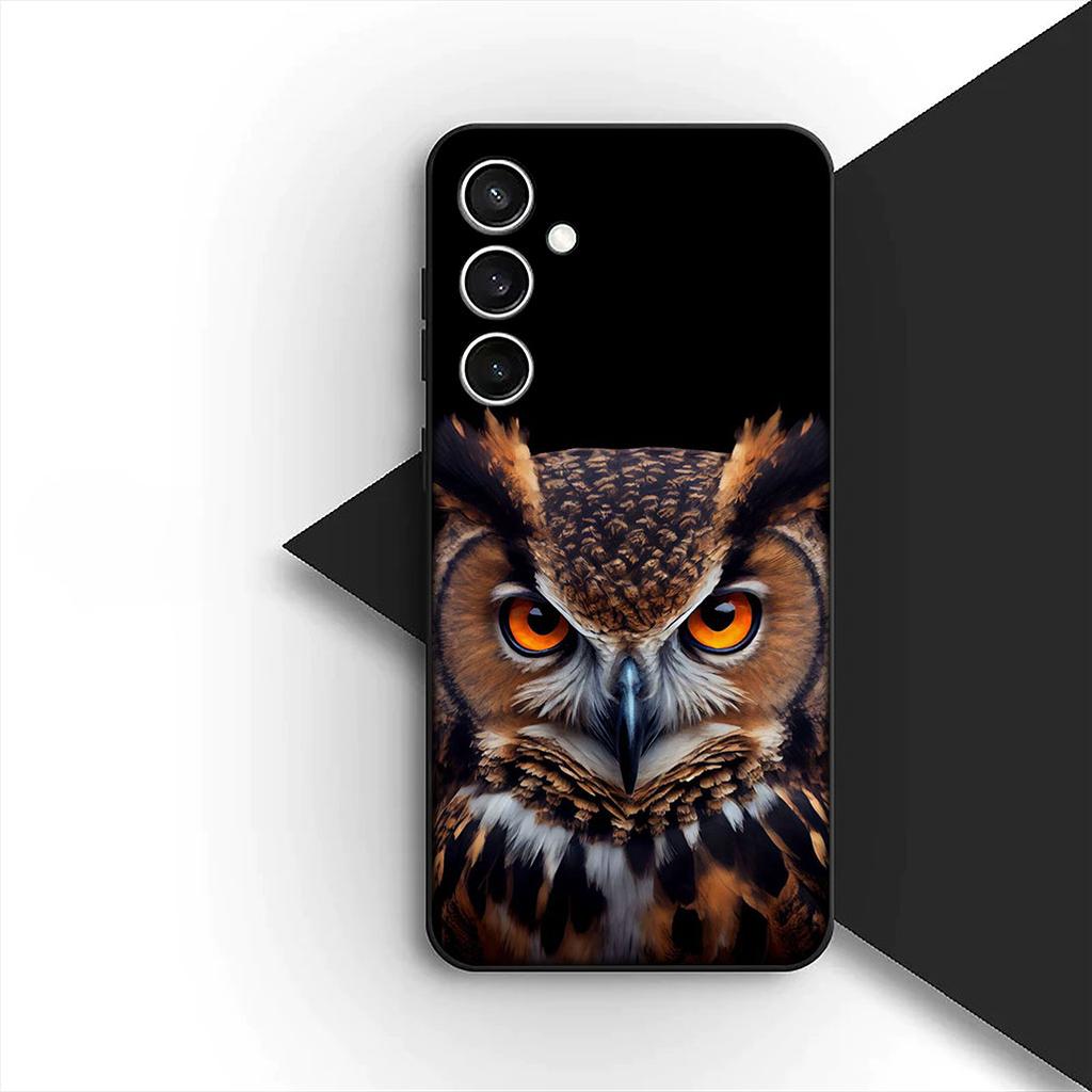 Bird Owl Cartoon Phone Cover for Motorola Moto G06 G86 G57 G14 G34 G24 A54 G15 G17 Power G77 G87 Protective Case