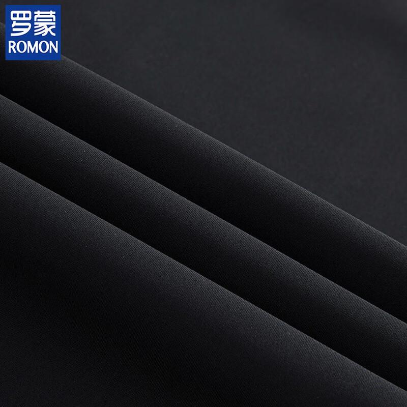 ROMON Men's Ice Silk Straight-Leg Casual Pants