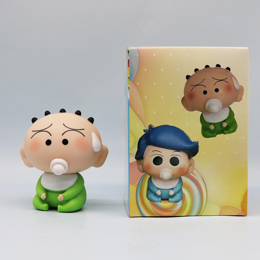 5pcs Shinchan Crayon Handmade Cartoon Model Furniture Decor Ornaments Desktop