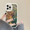 Schattige Labrador Hond Telefoonhoesje Hard Leer Voor iPhone 14 13 12 Mini 11 14 Pro Max Xs X Xr 7 8 Plus Fundas