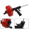 Professional Drain Snake Auger Flexible Plumbing 5-10m Length Drain Clog Remover Quickly Manual/Electric Pipe Dredging Machine