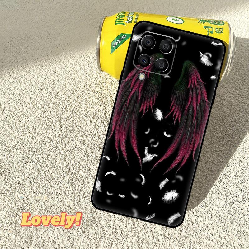 Fallen Angel Wings Art Case For Samsung Galaxy M53 M16 M11 M21 M31 M35 M12 M13 M14 M15 M36 M56 M32 M52 M55 M34 M54