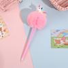 8Pcs Cartoon Unicorn Hairball Pen Cute Writing Ballpoint Pen Stationery Gift Pen Comfortable Grip Stationery School Office Supplies Student