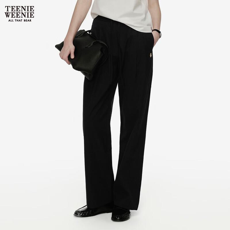 Teenie Weenie Women's Bear Letter Casual Pants