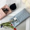 Single/Double-layer Sunglasses Storage Bag Waterproof PU Leather Glasses Bag High-end Eyeglasses Pouch