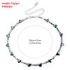 Light Luxury Black Gallstone Love Glass Crystal Clavicle Chain Premium Necklace