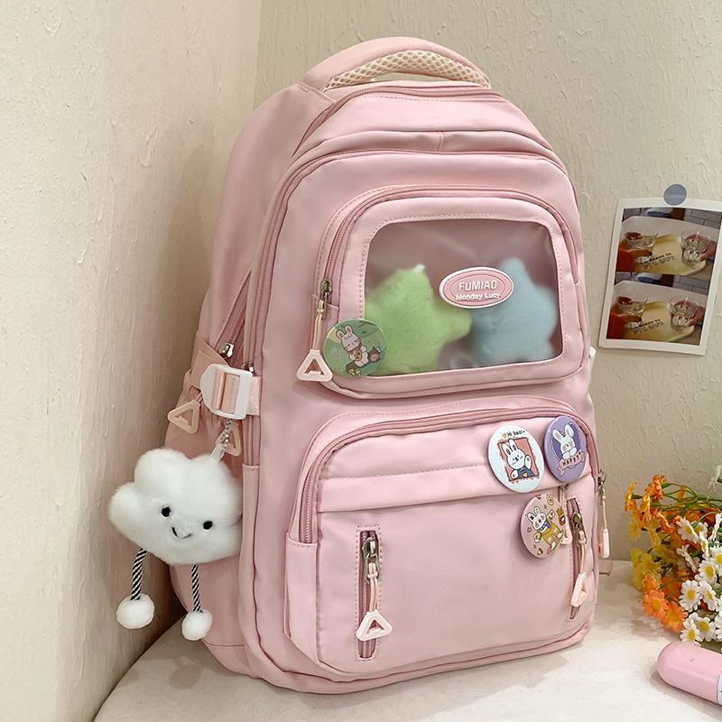 Tutorial Bag Tutorial Bag Carrying Book Bag Girls and Children Primary School Students Letter Pain Bag