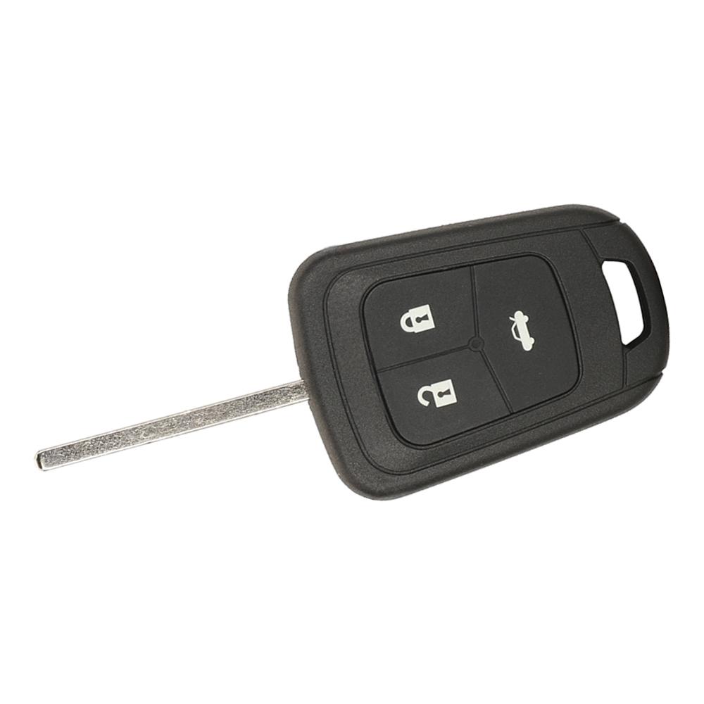 

1Pc Black 2/3 Button Car Key Shell Straight Car Replacement Key Shell For Chevrolet Sonic/Camaro/Cruze/Equinox/Malibu/Spark/Volt 3 Button