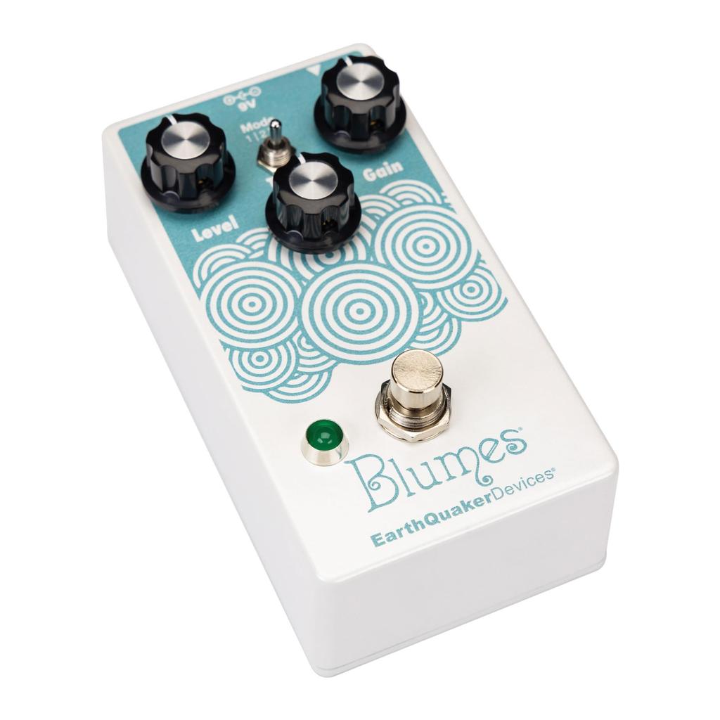 EarthQuaker Devices Blumes Low Signal Pearl White and Turquoise Music Shredder, (Cottonwood Exclusive)