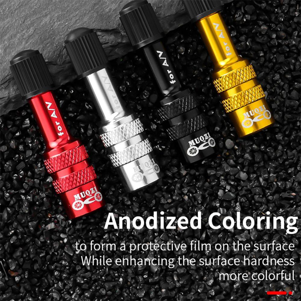 Rust-Proof Bicycle Parts Air Fork Nozzle Conversion AV Extension Valve Adapter Fork Inflatable