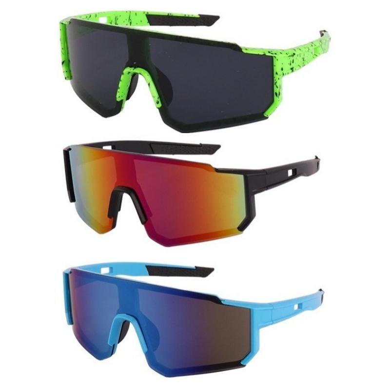 

3pcs Sports Bicycle Sunglasses Cycling Glasses Outdoor Hiking Fishing Goggles Sunglasses For MTB Mountain Biking Accessories