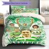 Celtic Football Club Bedding Quilt Set Quilt Cover Pillowcase Home Decoration Birthday Gift (1 * Duvet Cover + 2 * Pillowcase, Without Core)