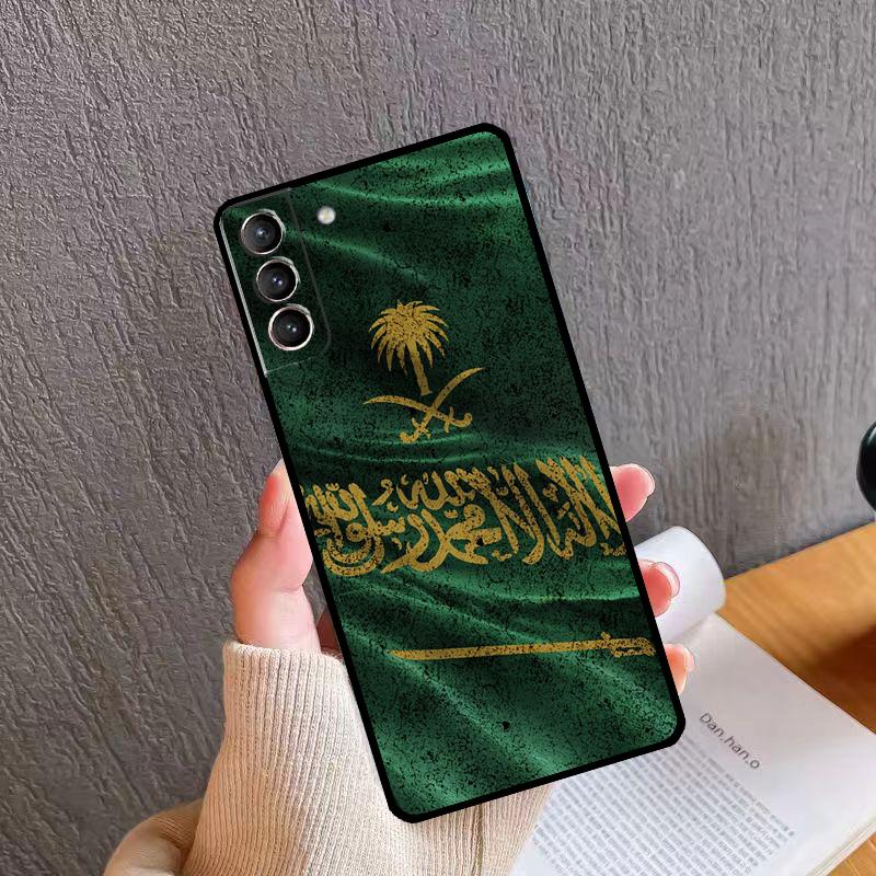 Kingdom of Saudi Arabia Flag Phone Case For Samsung Galaxy S25 S26 Ultra S20 S21 S22 S23 S24 Plus S10 S25 FE Back Cover