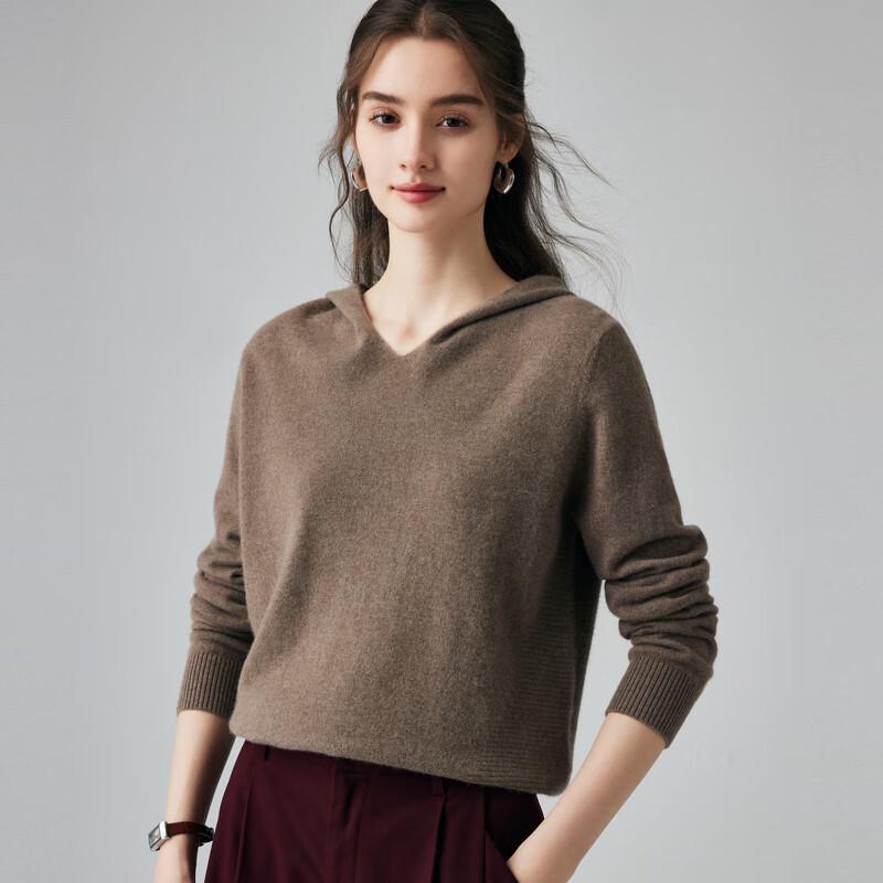 Paro Women's Hooded Cashmere Sweater