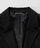 Stco Twill Comfort Setup Blazer_Black (Real Oversized Fit)_Sejvz77Osb