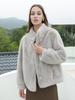 Super Warm Women's Fur One Piece Jacket Environmentally Friendly Cozy Winter Wear