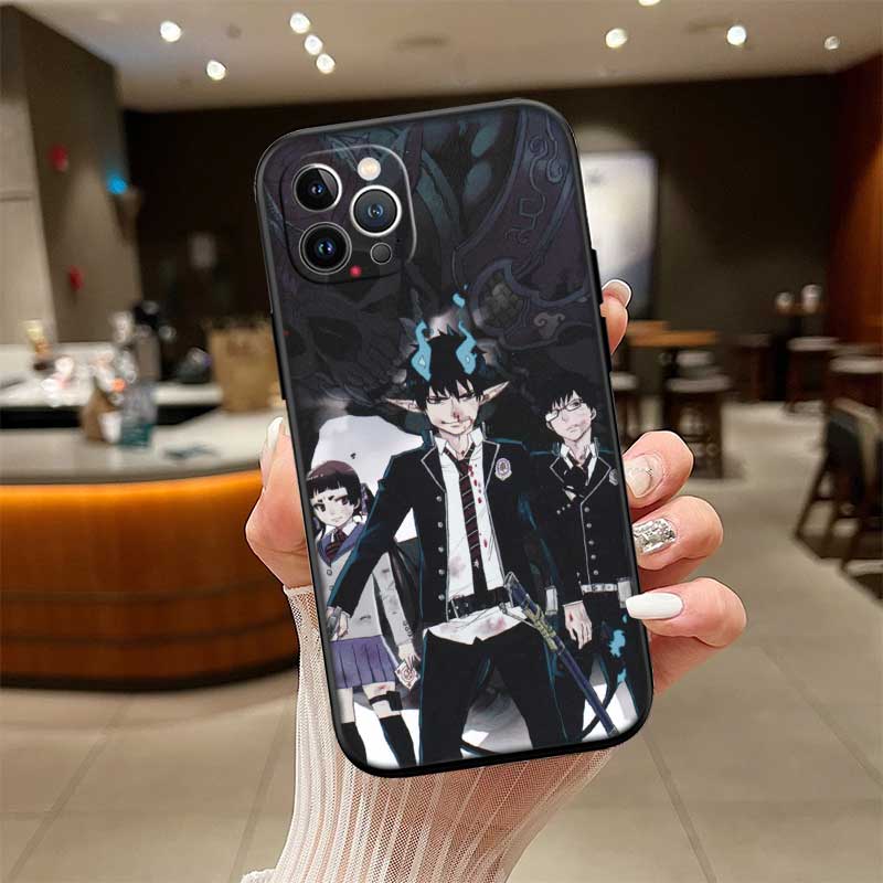 NH11 Blue Exorcist Phone Case for Samsung Galaxy M06 M15 M16 M35 M55 M56 A36 A42 A50 A50S A51 A52 A32 A33 A05 A05S A06 A16 A20