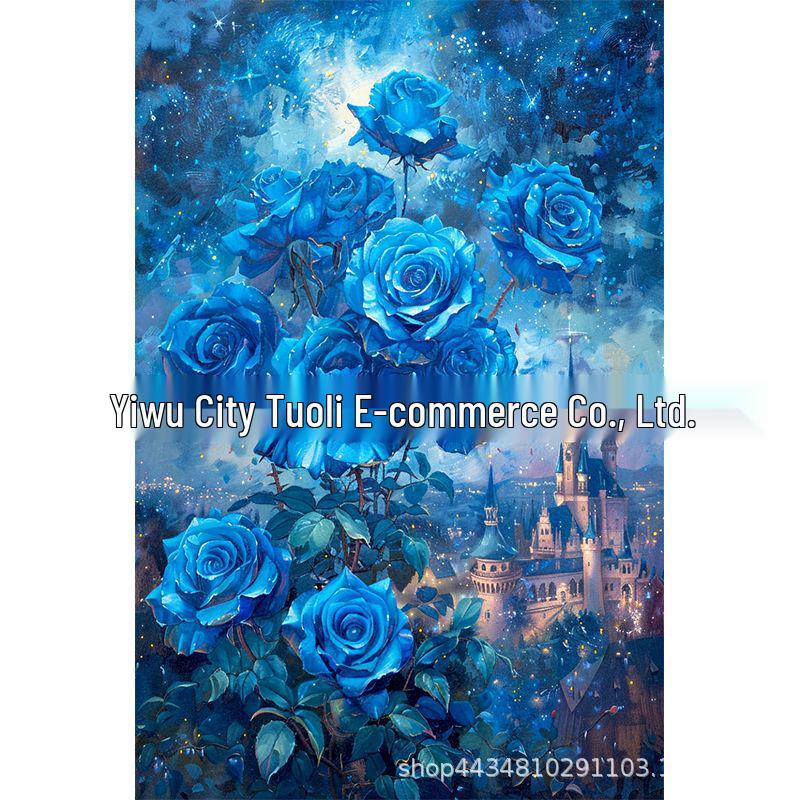 DIY Flower Building Blocks: Rose, Lily & Sunflower Decorative Puzzle for Living Room & Bedroom