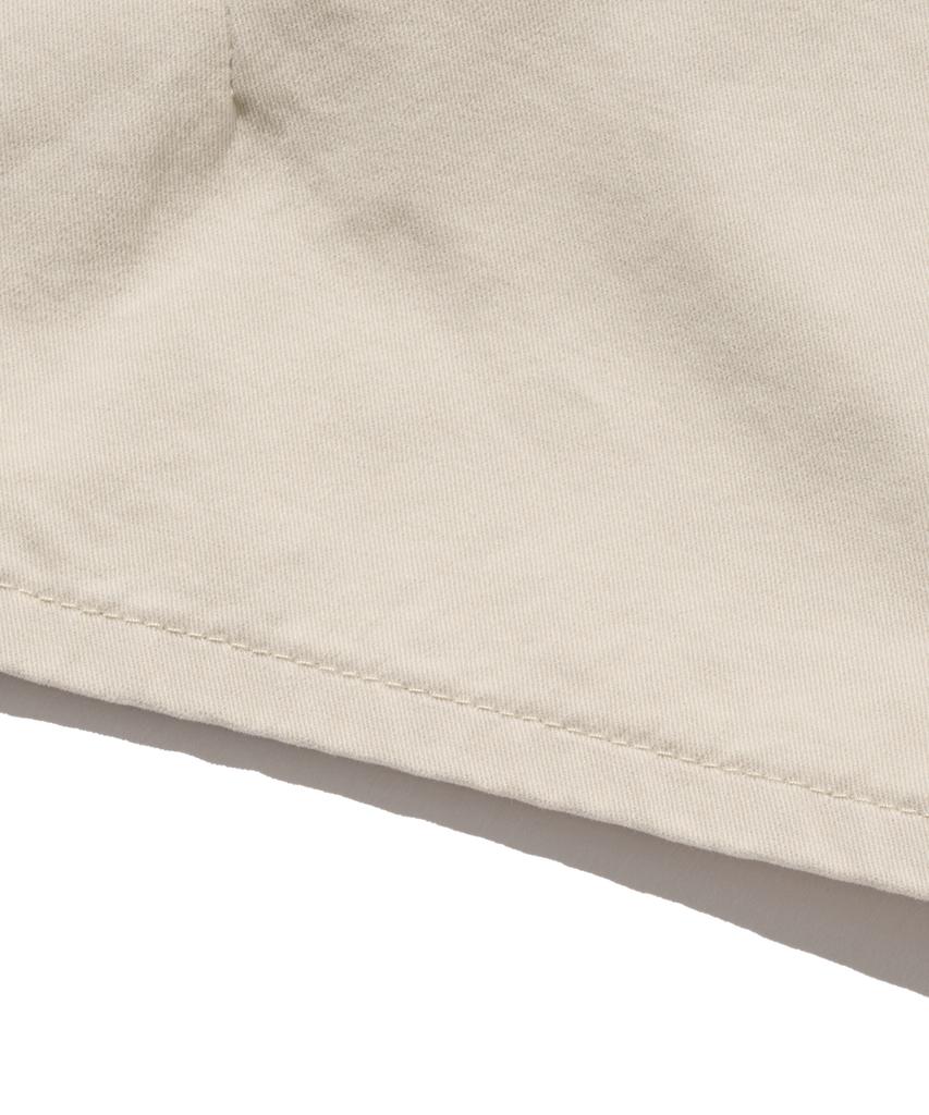 ROIDESROIS Cotton Bermuda Cropped Pants (Ivory)