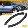 Car Front Bumper Wheel Fender Molding Trim Black Cover 52112-0R040 52113-0R040 For Toyota RAV4 (XA40) 2013 2014 2015 Accessories