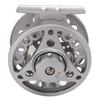 3/4 Fly Fishing Reel Full Metal Fly Reel Fishing with CNC Machined Aluminum Alloy Body Silver