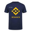 Crypto Binance TShirt Unisex Casual Tees Cotton Short Sleeve Cool Tops Tshirt Streetwear Vintage T Shirts HJ095