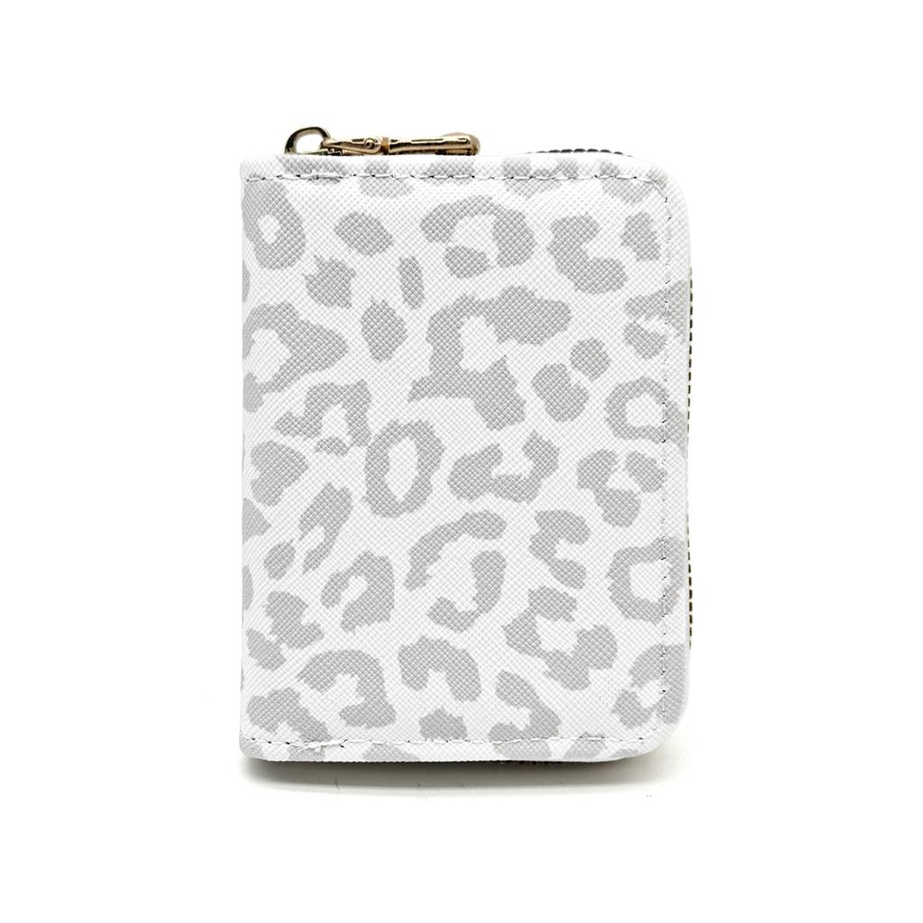New Organ Card Bag, Women's High-end Leopard Print Wallet, Men's Large-capacity Multi-card Multi-function ID Holder