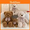 Peluche de Oso de Peluche con Pajarita para Niños y Coleccionistas